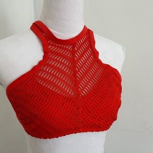 Xhilaration Red Bikini Top D/DD